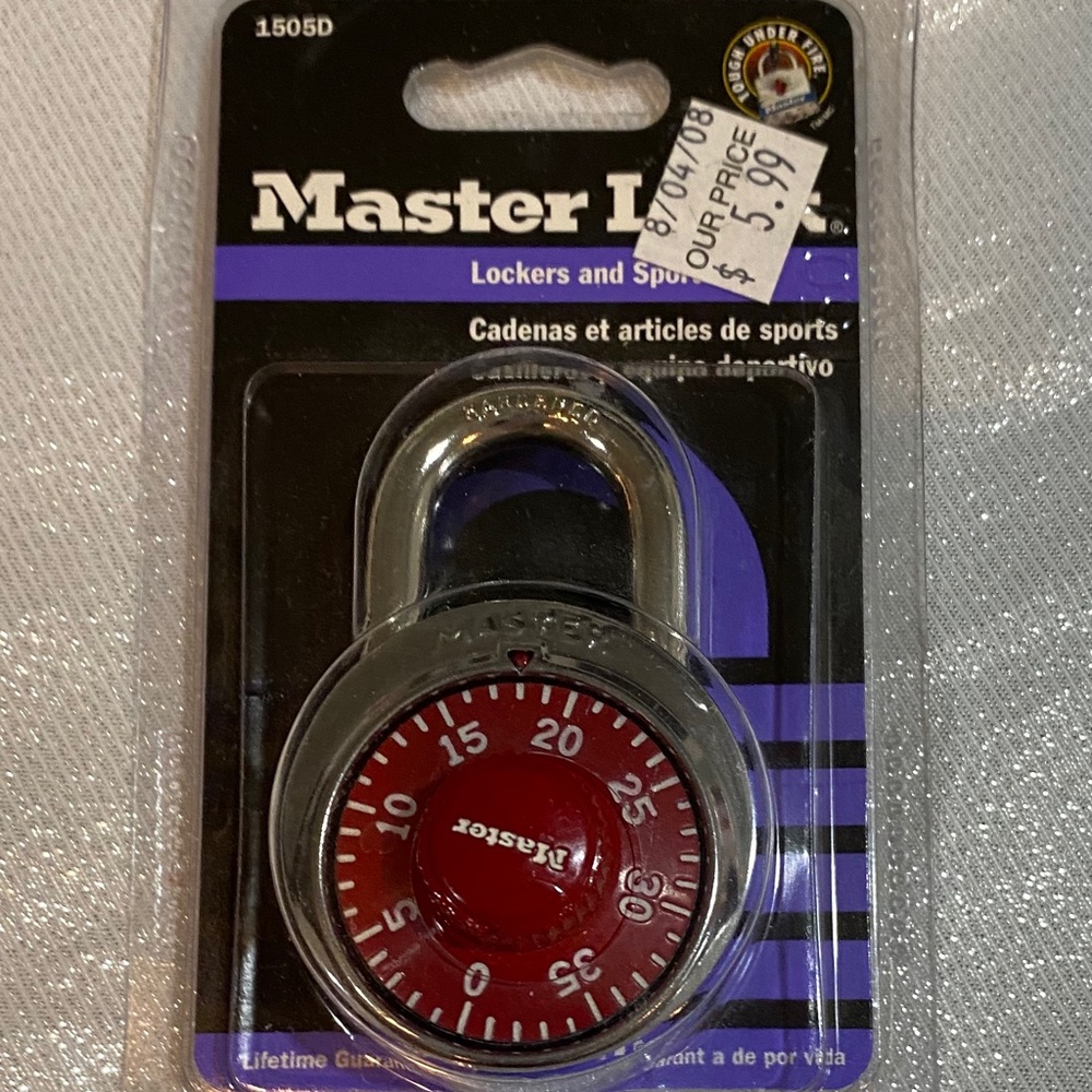 Master Lock padlock NEW